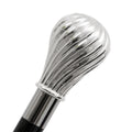 Pasotti Classic Knob Silver Cane
