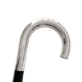 Pasotti Classic Walking Cane with Silver Handle