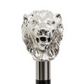 Pasotti Silver Lion Walking Cane