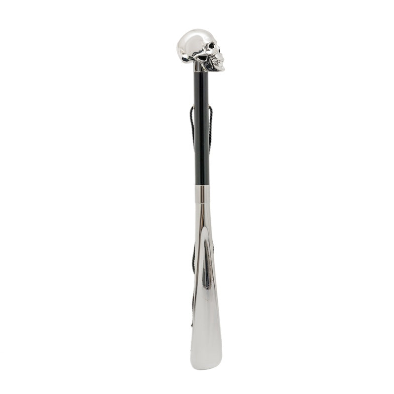 Pasotti Silver Skull Shoehorn