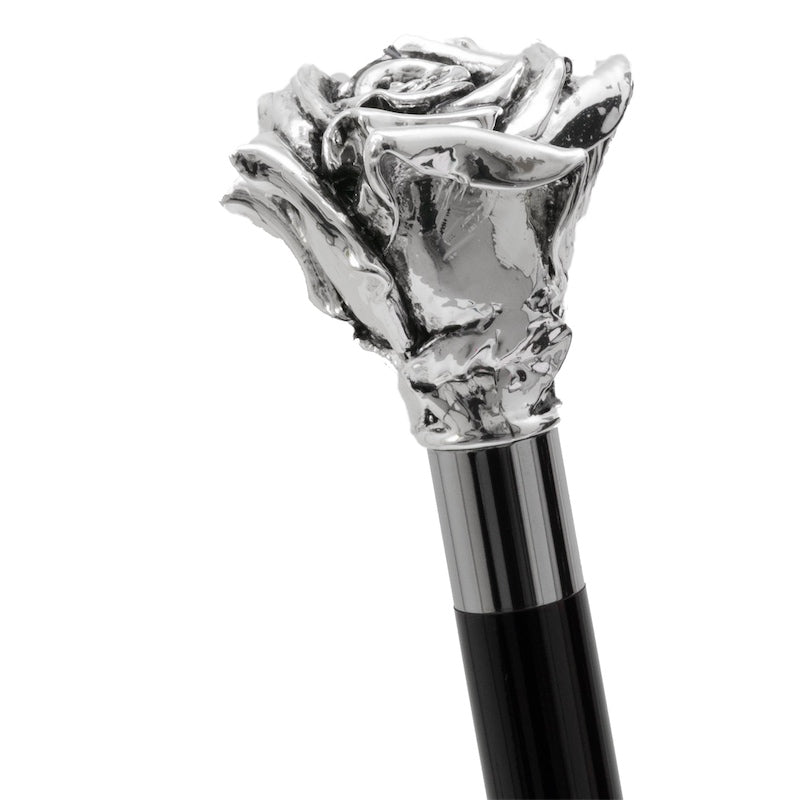 Pasotti Silver Rose Cane