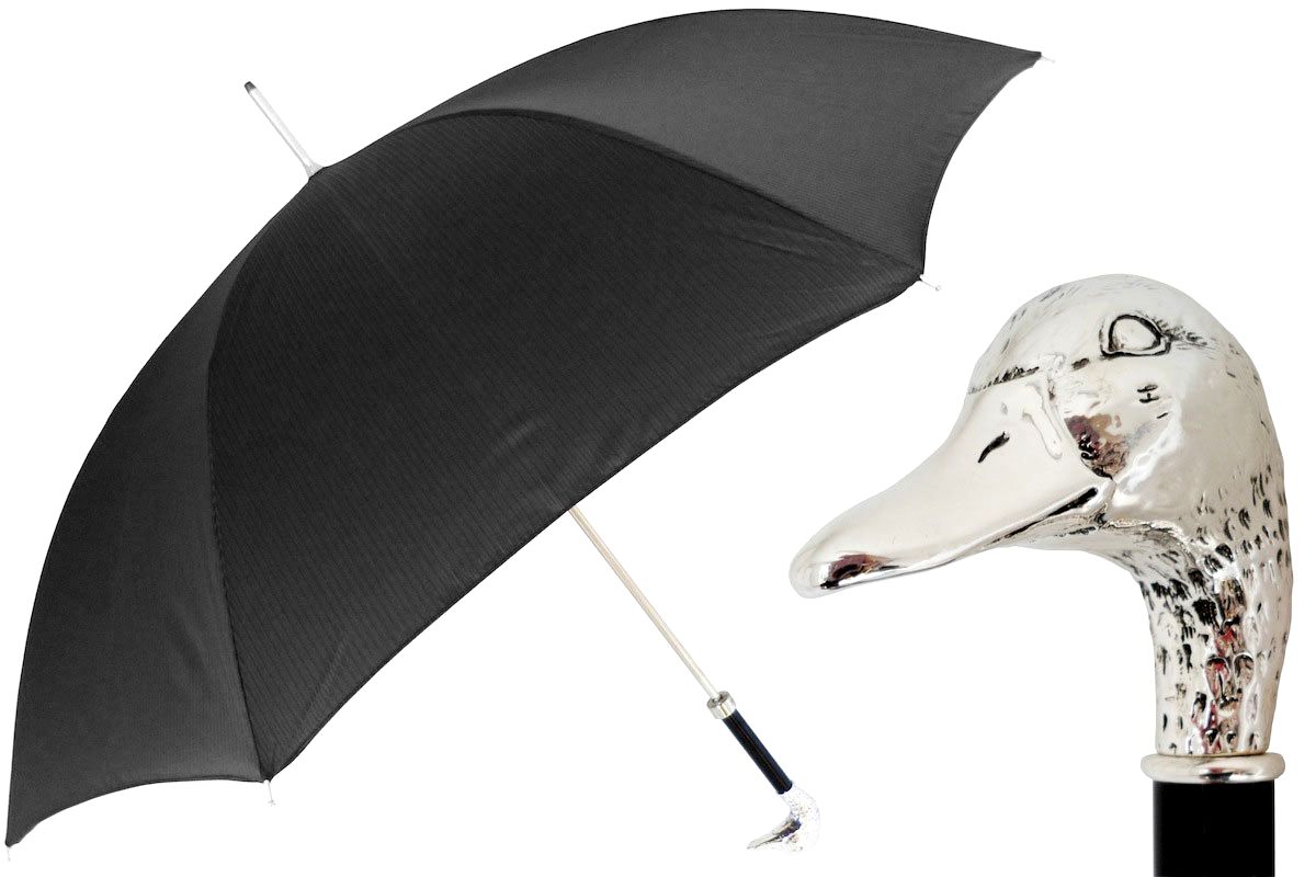 Pasotti Silver Duck Umbrella