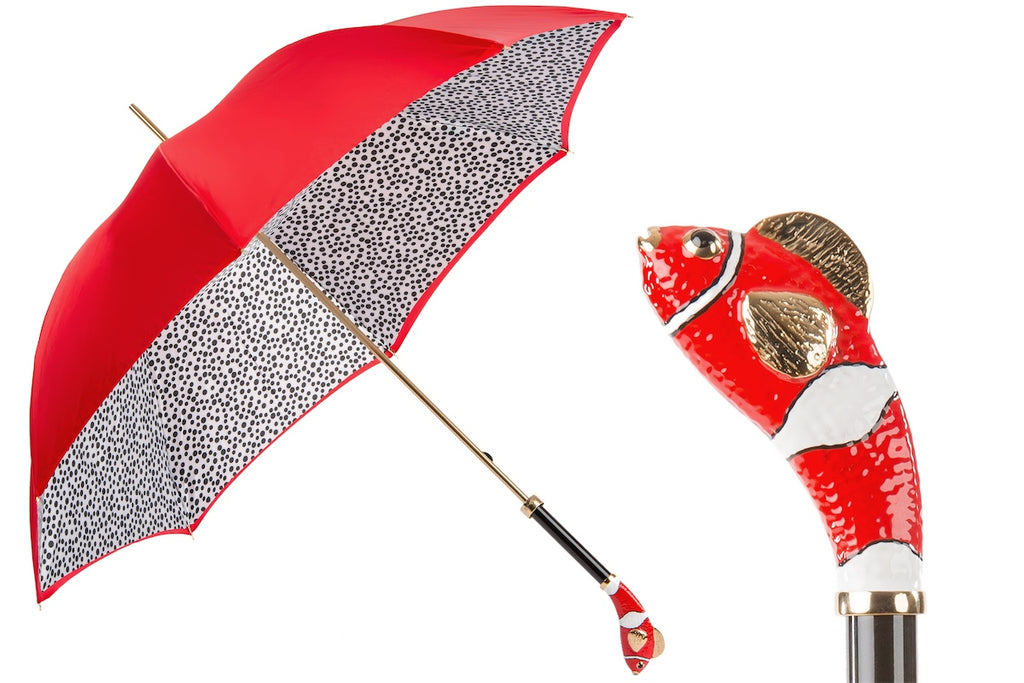 Pasotti Red Fish Umbrella