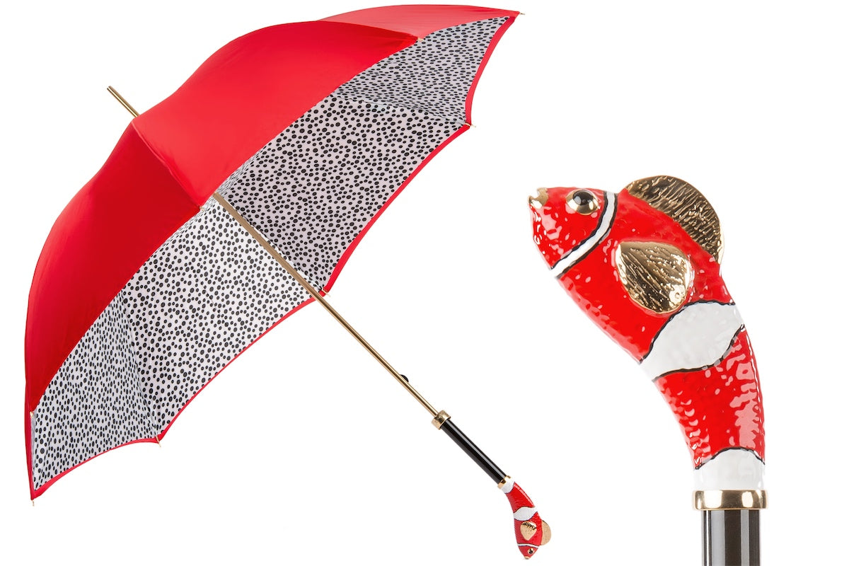 Pasotti Red Fish Umbrella