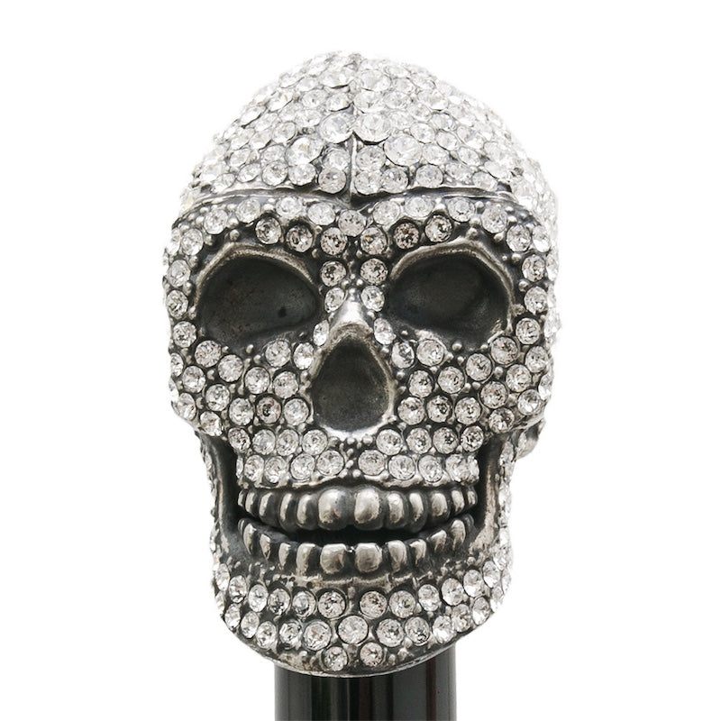 Pasotti Luxurious Swarovski® Skull Cane