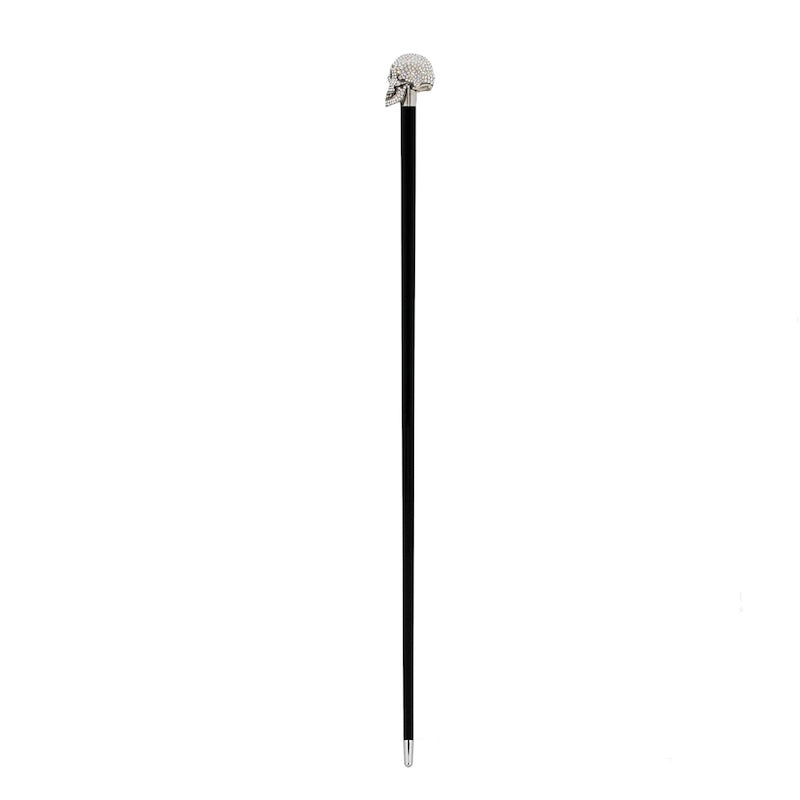 Pasotti Luxurious Swarovski® Skull Cane