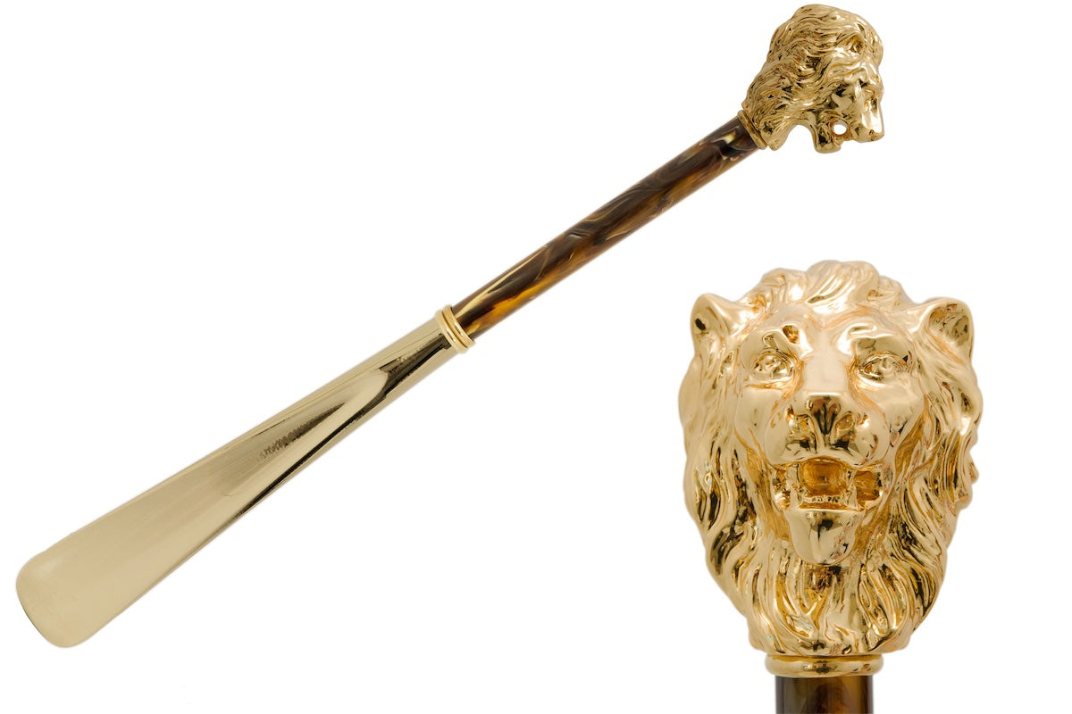 Pasotti Golden Lion Shoehorn