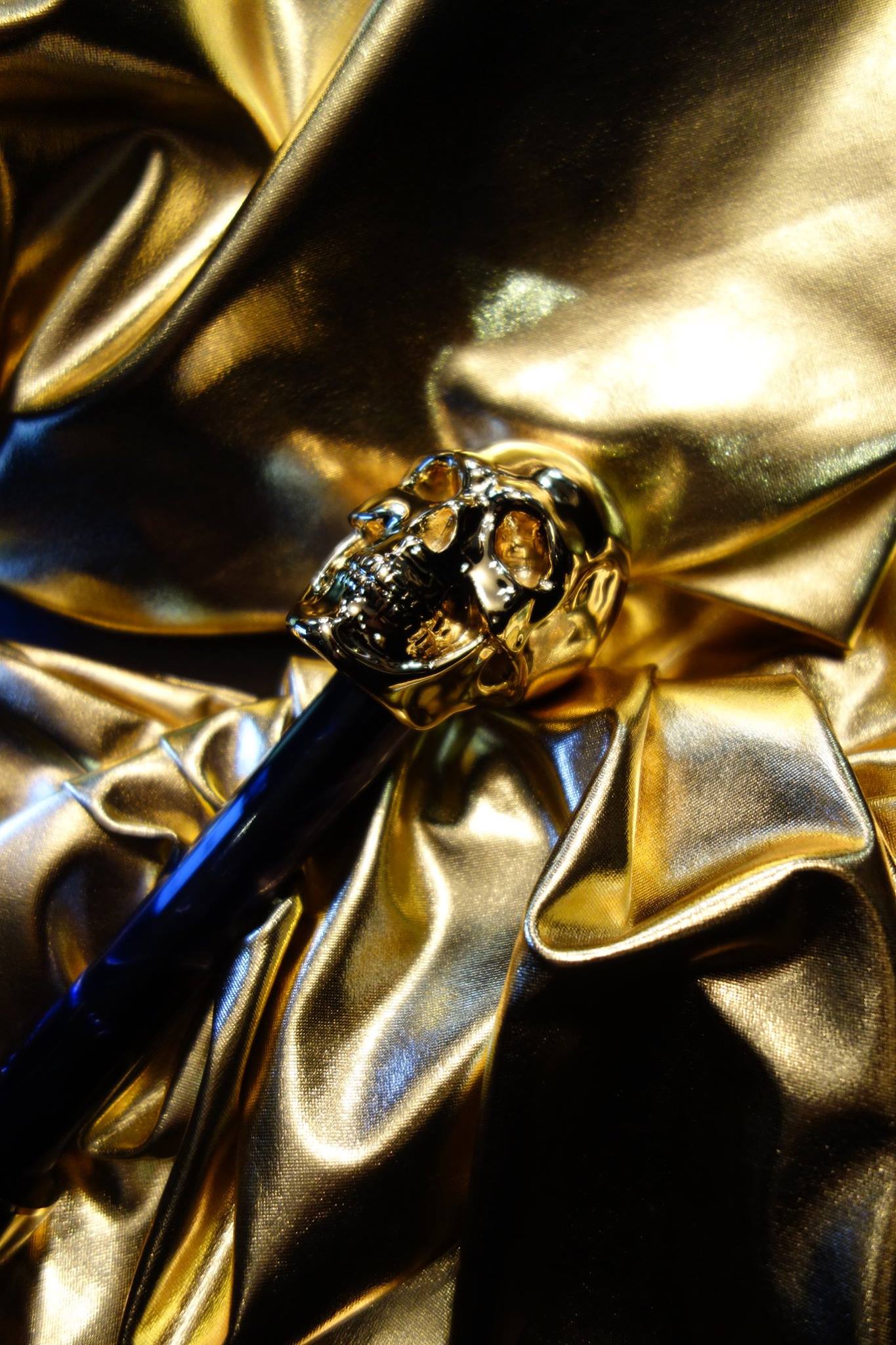 Pasotti Gold Skull Shoehorn