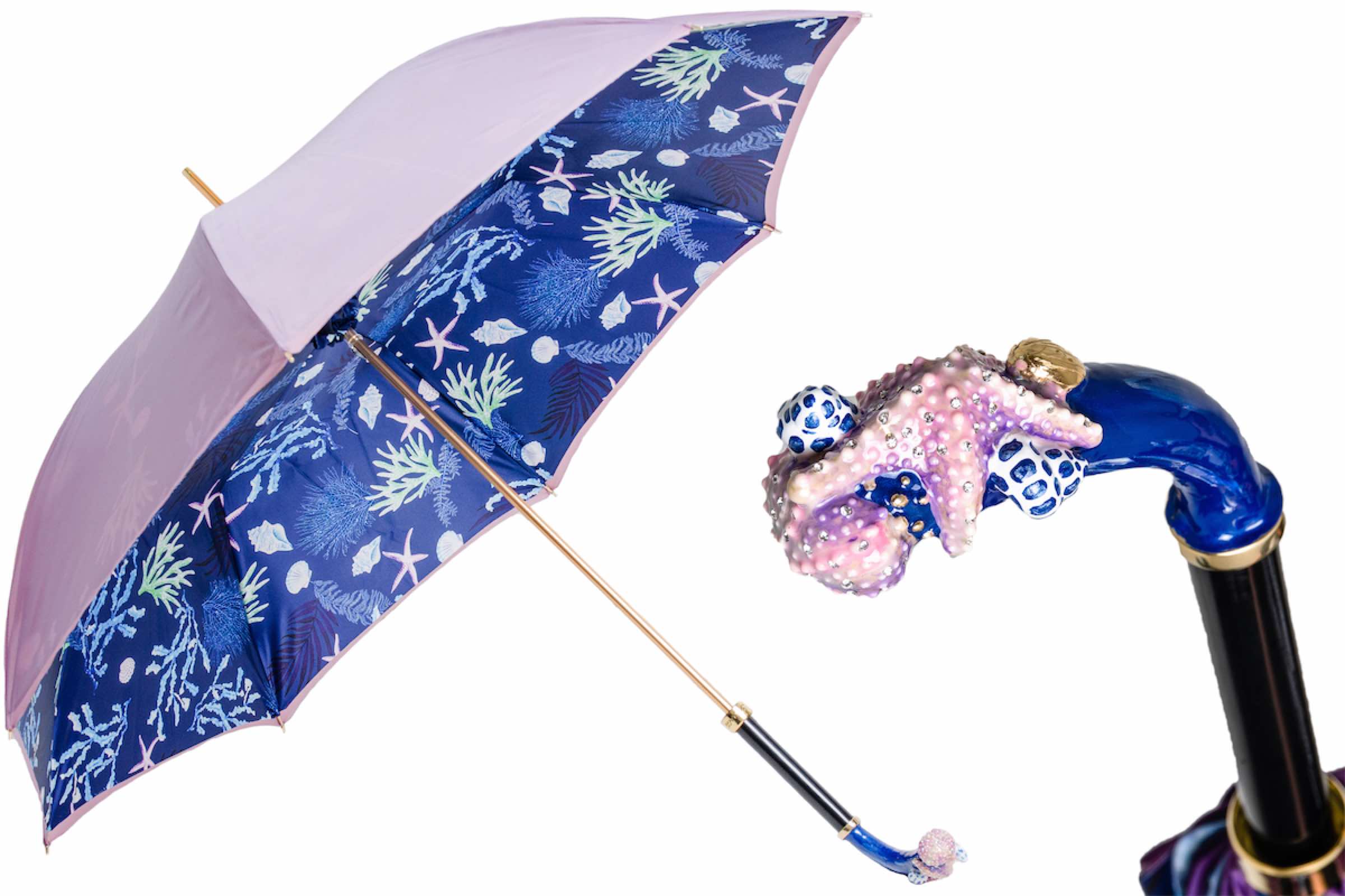 Pasotti Blue Starfish Umbrella