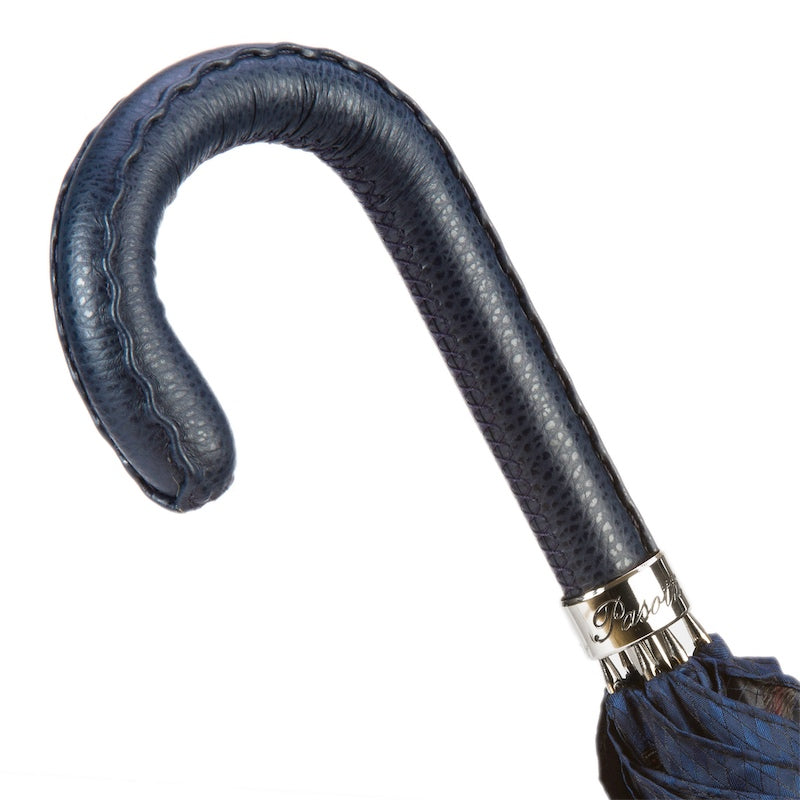 Pasotti Blue Gentleman's Umbrella
