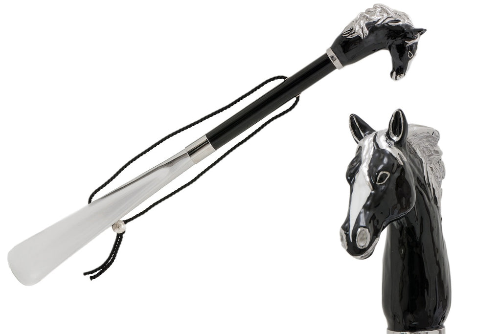 Pasotti Black Horse Shoehorn