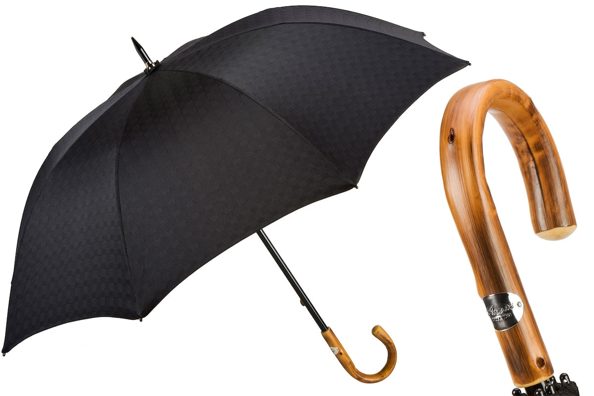 Pasotti Black Gentleman's Umbrella