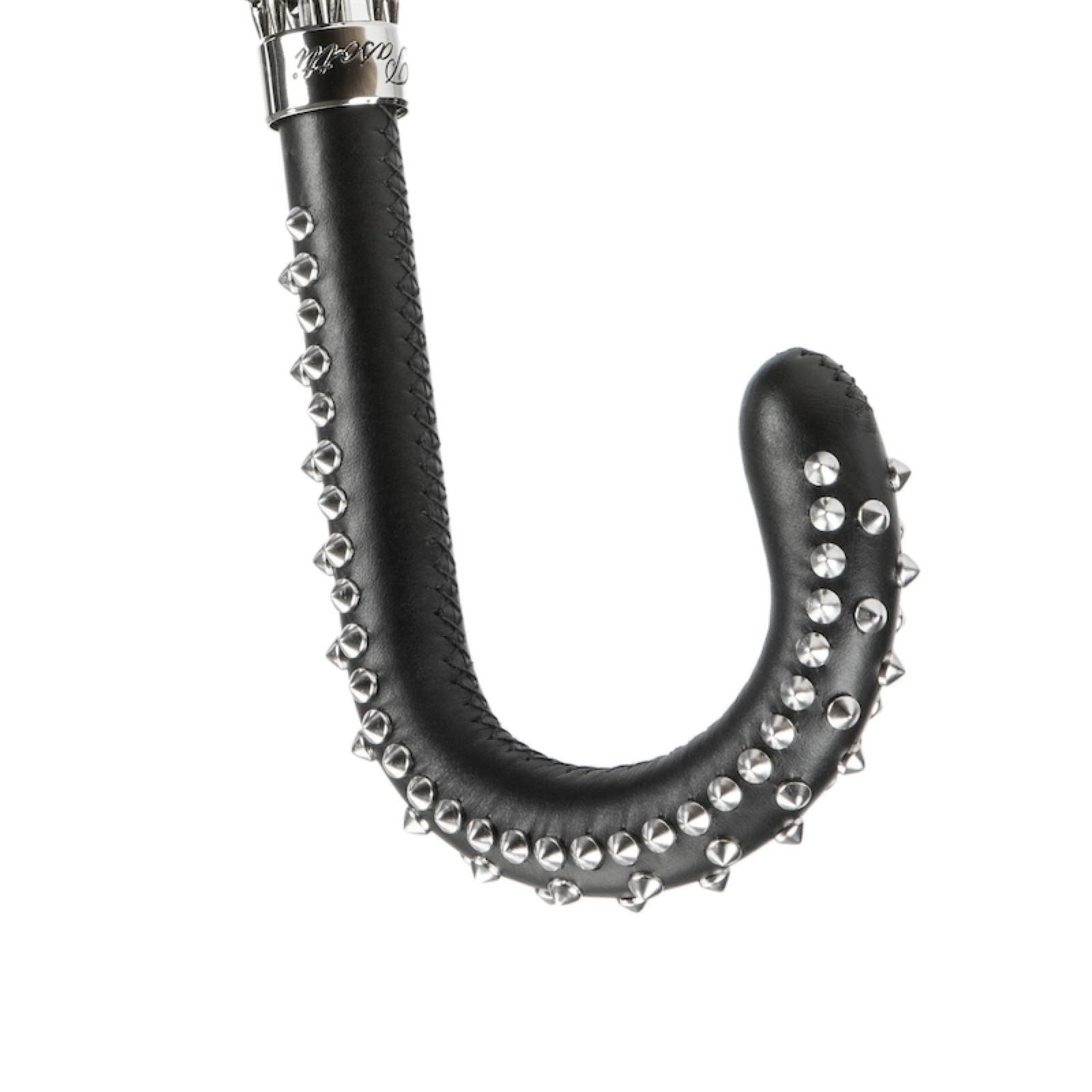 Pasotti Red Camouflage Umbrella with Studs on the Handle