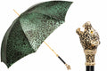 Pasotti Green Leopardized Panther Umbrella