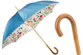 Pasotti Blue Umbrella "Bouquet of flowers"