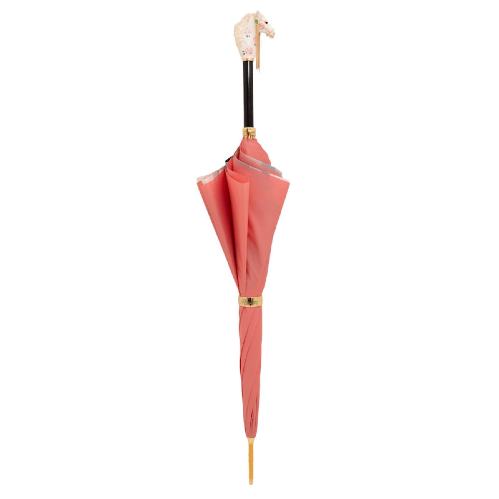 Pasotti Enameled Carousel Horse Umbrella
