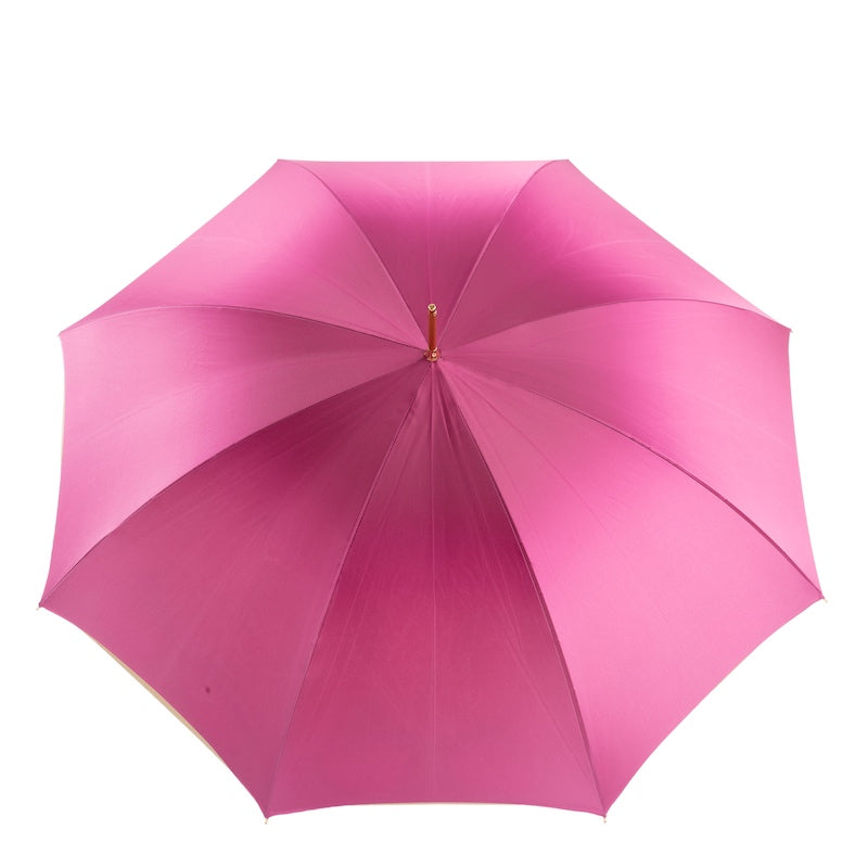 Pasotti Lovely Pink Umbrella with Flowers