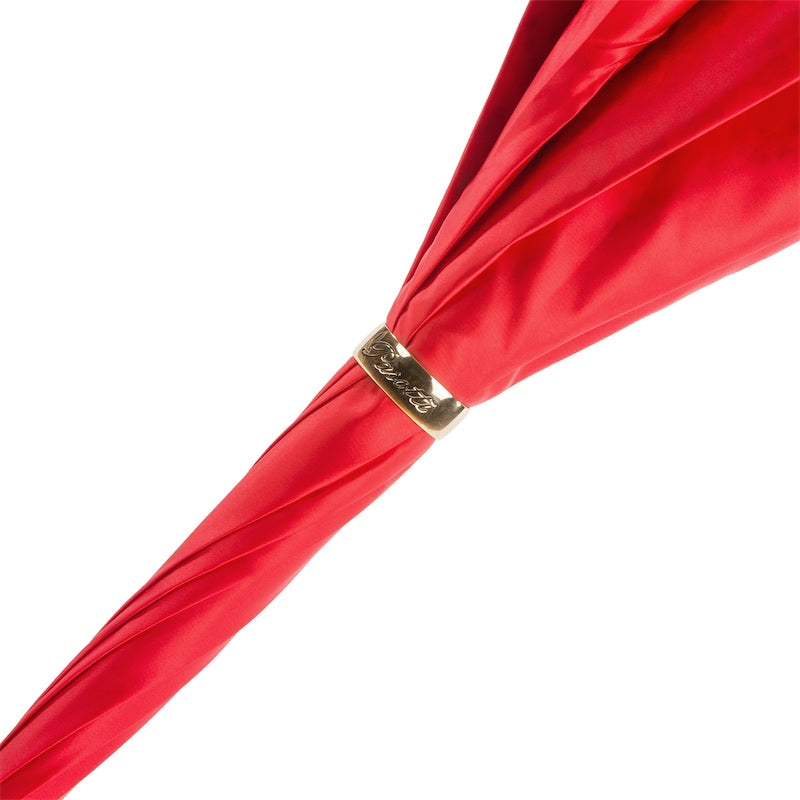 Pasotti Red Baroque Flower Umbrella
