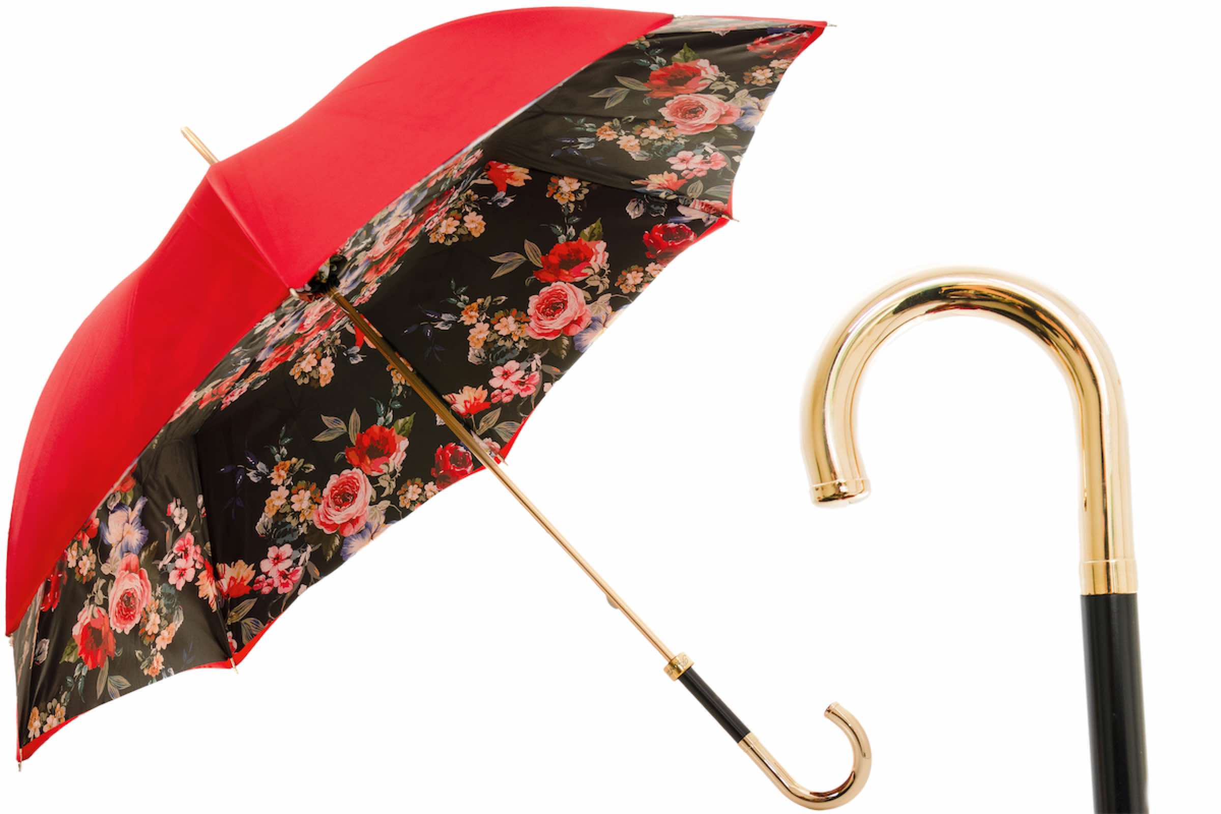Pasotti Luxury Red Roses Umbrella