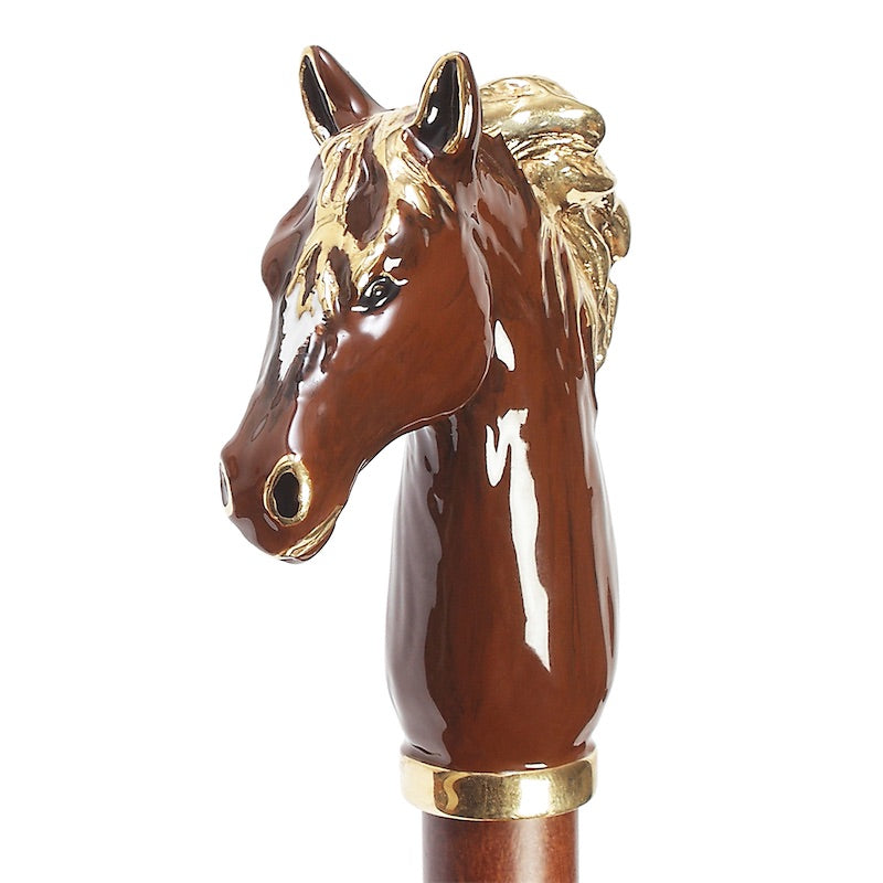 Pasotti Brown Horse Umbrella