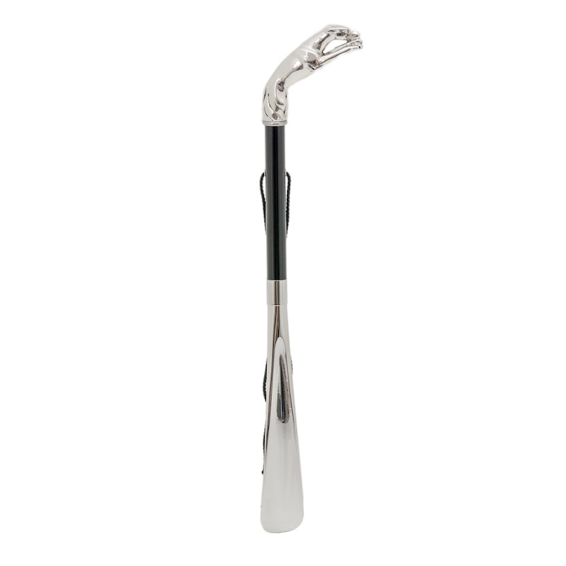 Pasotti Silver Art Deco Greyhound Shoehorn