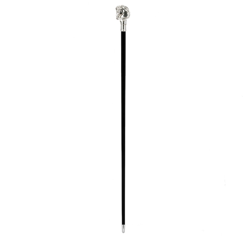 Pasotti Silver Horse Cane