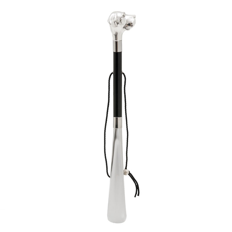 Pasotti Silver Labrador Shoehorn