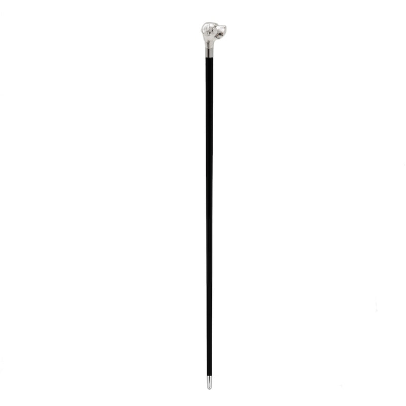 Pasotti Silver Labrador Cane