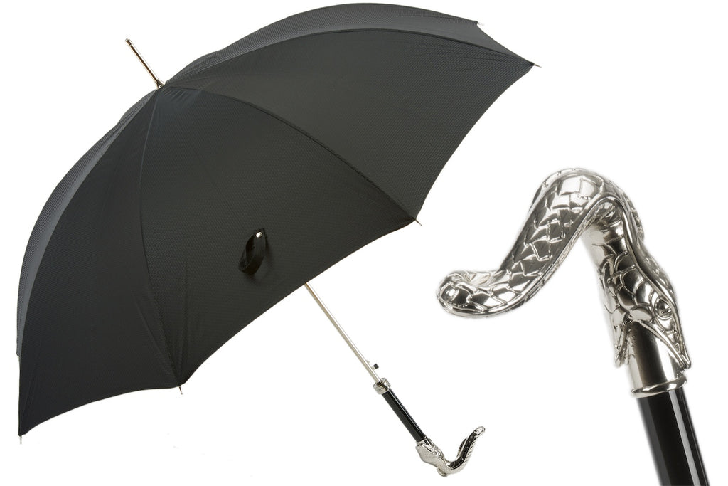 Pasotti Silver Snake Umbrella