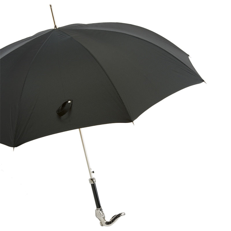 Pasotti Silver Snake Umbrella