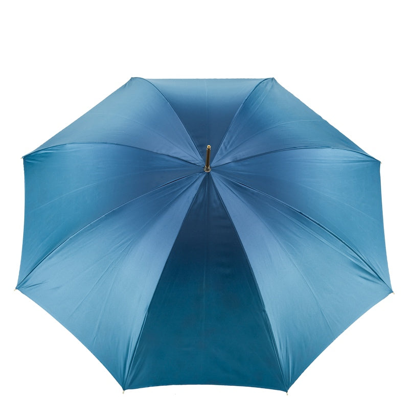 Pasotti Blue Umbrella "Bouquet of flowers"