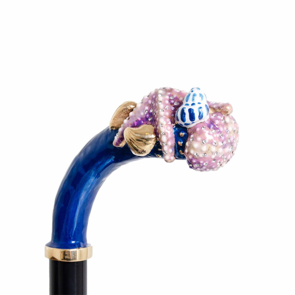 Pasotti Blue Starfish Umbrella