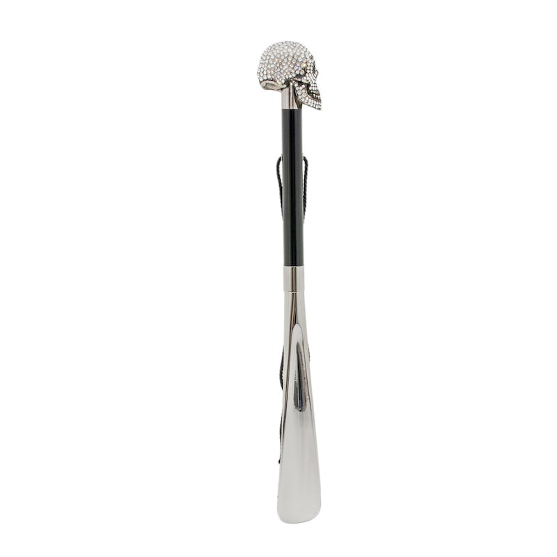 Pasotti Swarovski® Skull Shoehorn﻿