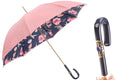 Pasotti Pink Umbrella with Flowers