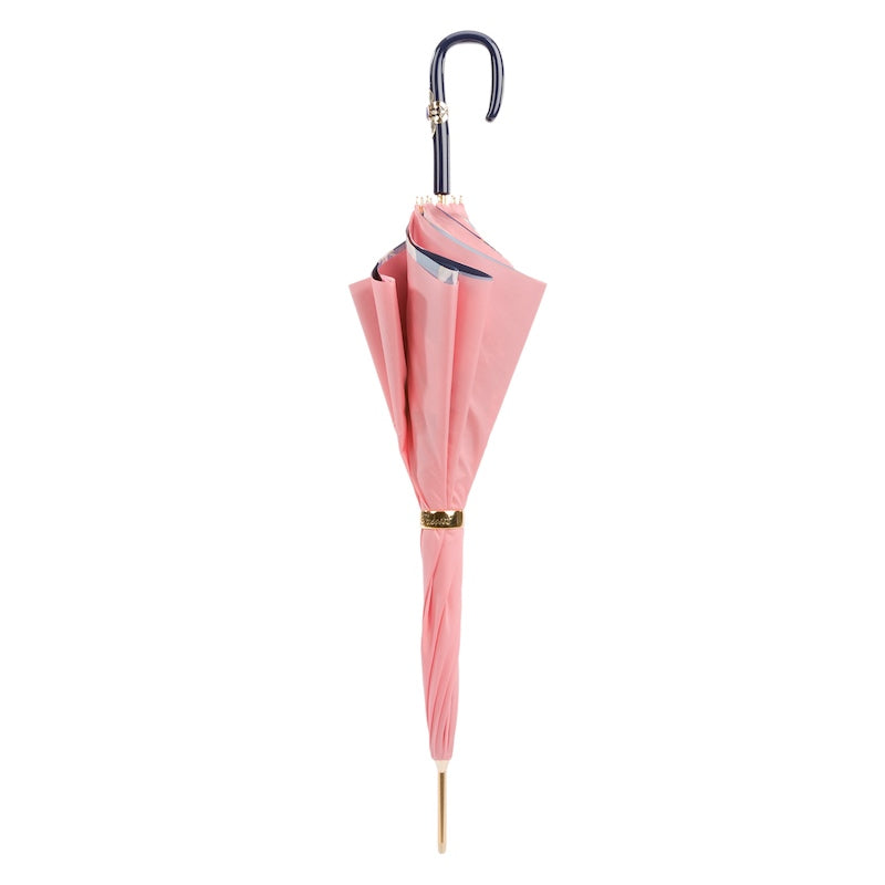 Pasotti Pink Umbrella with Flowers