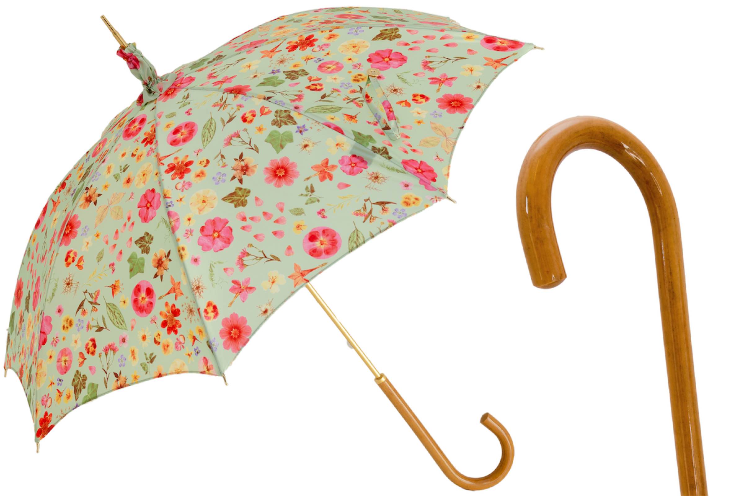 Pasotti Multicolor Floral Parasol
