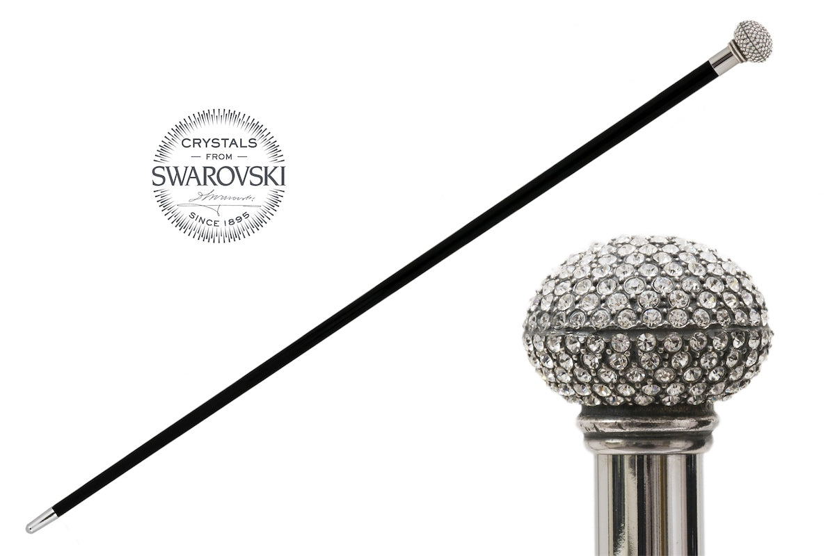 Pasotti Swarovski® Crystals Walking Stick