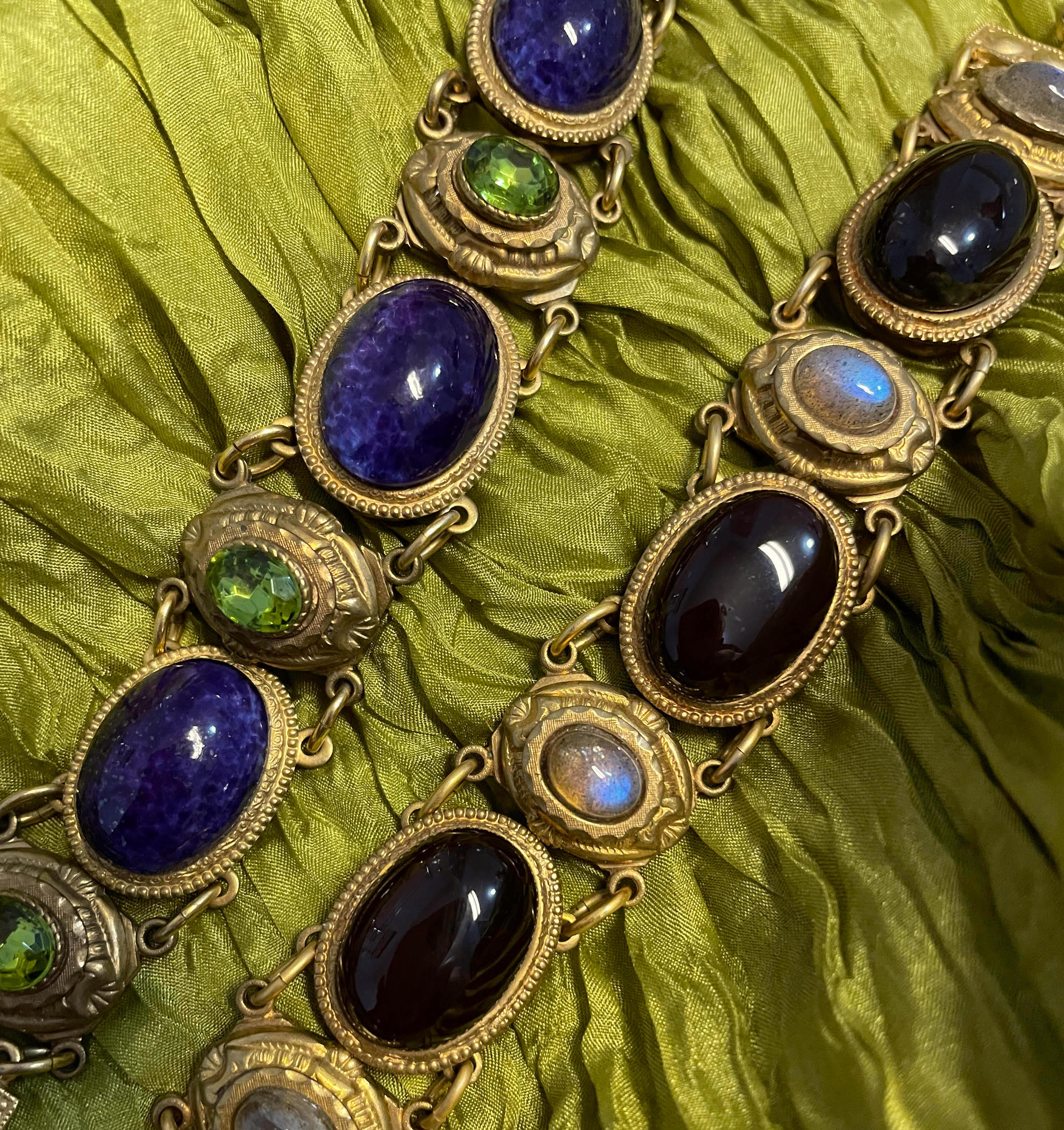 Patrice Victorian Labradorite Link Bracelet
