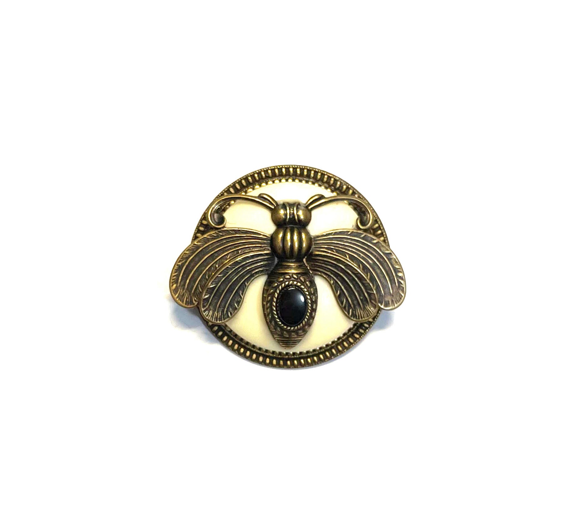 Patrice Nocturnal Moth Brooch