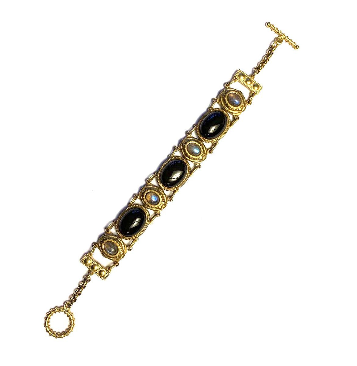 Patrice Victorian Labradorite Link Bracelet