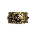 Patrice Byzantine Onyx Cuff Bracelet