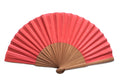 Red Pear Wood Hand Fan
