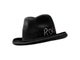 Misa Harada Black Homburg Hat
