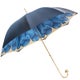 Pasotti Luxury Blue Dahlia Umbrella